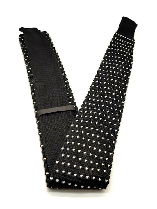 Herren Krawatte Synthetisch,Polyester/Cotton/Leather Gestrickt Gedruckt in Schwarz Farbe Herren Krawatte Synthetisch,Polyester/Cotton/Leather Gestrickt Gedruckt in Schwarz Farbe