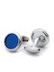 Μανικετόκουμπα Round Cobalt