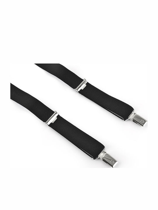 Suspenders Unisex 62027 Black Victoria Black
