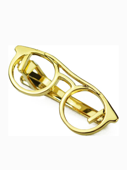 GW Glass Clip Γραβάτας Χρυσό
