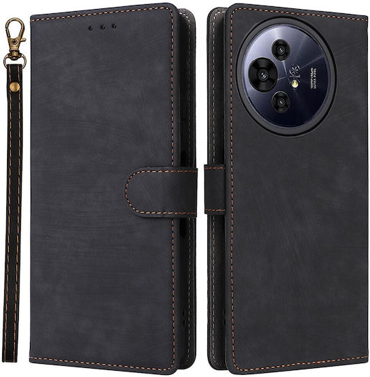 Mad Mask Back Cover Leather Magnetic Black (TCL 50 NXTPAPER 5G / TCL 50 Pro NXTPAPER 5G)