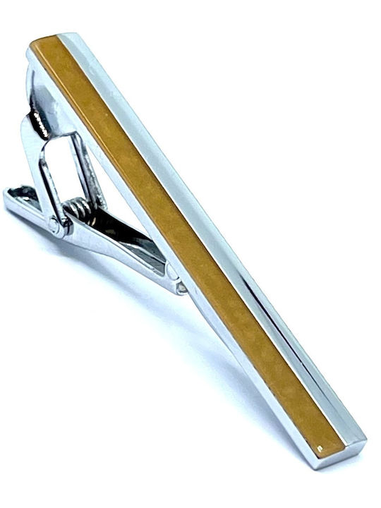 Legend Accessories Silver Tie Clip Silver 5cm