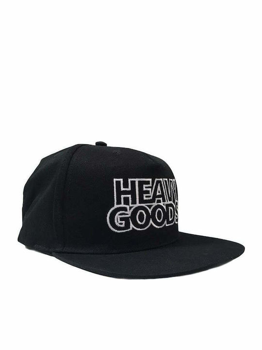 Heavy Goods Broadway Logo Snapback Șapcă Neagră Mărime Unică Neagră Heavy Goods Hgbsbaw2021