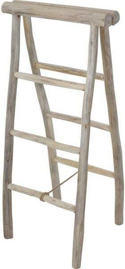 Дървена Закачалка Teak За Кърпи 50х45х100см Стълба