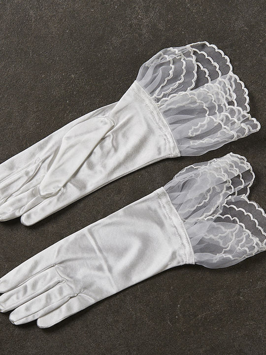 Hochzeitshandschuhe Weiß 1267 Nv-02.03800.0033