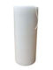 Candle Pillar 15x30cm Hollow White