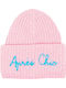 Beanie Unisex Beanie Knitted in Pink color