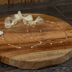 Louvaris Silver Plated Wedding Crowns Perla Matte