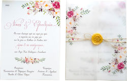 Invitație De Nuntă Flowers Aaf8101