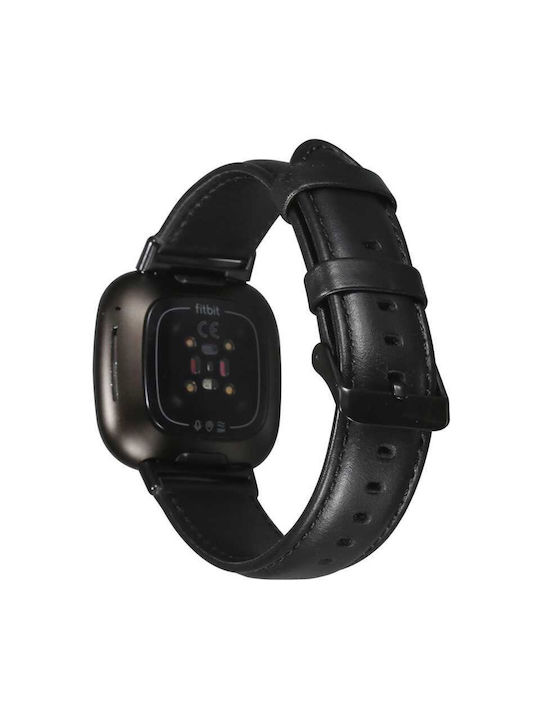 Wiwu Strap Leather Black (Apple Watch 42/44/45/46/49mm, WiWU)