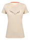 Pure Hardware Women's Hiking T-shirt Oatmeal