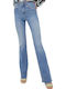 Beat High Waist Women's Jean Trousers Flared