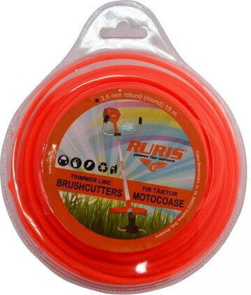Ruris 6-183 Linie Rotundă Lungime 15m și Grosime 3.5mm
