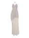 Summer Maxi Dress for Wedding - Christening Beige