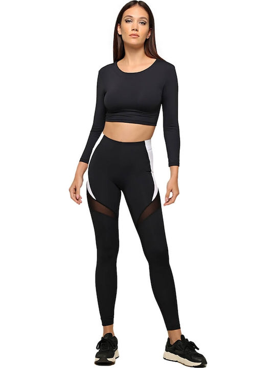 Women's Long Training Legging High Waisted White
