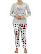 Goodnight Winter Women's Pyjama Set Gray