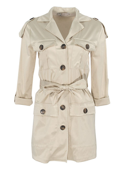 Rinascimento Beige Trenchcoat