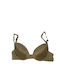 Plunge Plunge Bra Beige