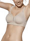 Athletic Athletic Bra without Padding without Underwire Beige