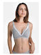 Bra without Underwire Gray