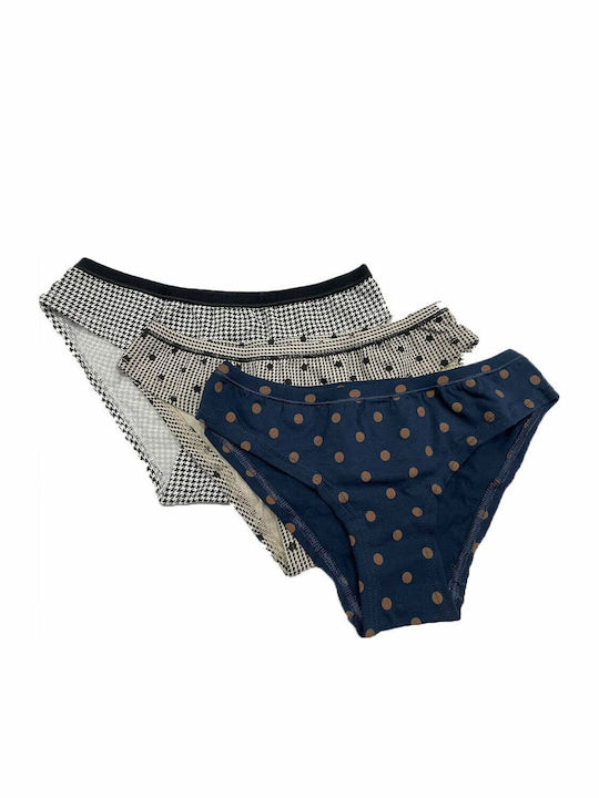 Βαμβακερά Femei Slip 3Pack
