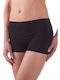 Damen Boxer Nahtlos Black