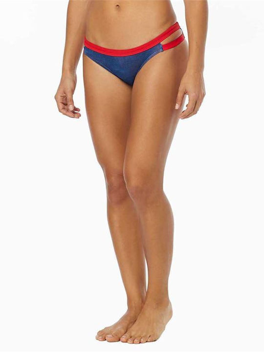 Tyr Sandblasted Cove Bikini Slip Navy