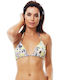 Bikini Triunghi Floral Yellow