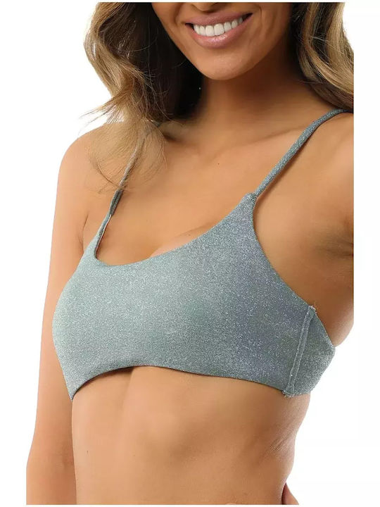 Bikini Sutien sport cu burete Verde