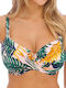 Underwire Triangle Bikini Top Jungle Falls