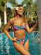 Set Bikini Ψηλόμεσο Floral