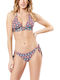 Set Bikini Τριγωνάκι Μωβ