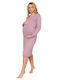 Angel's Secret Nightgown Maternity & Nursing Lilac