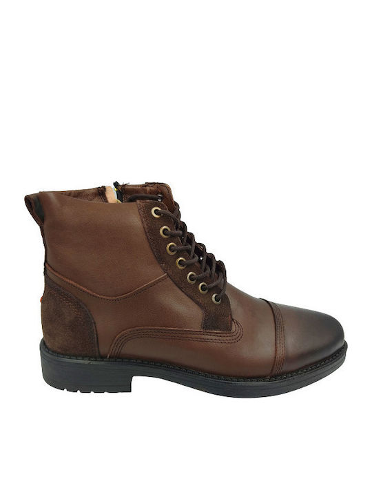 Cockers Suede Καφέ Ανδρικά Μποτάκια