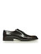 Vikato Men's Leather Dress Shoes Burgundy