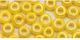 Rocailles 2mm 17g Opaque Iris Yellow