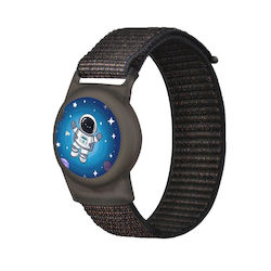 Hurtel Wrist Λουράκι Καρπού για AirTag σε Μαύρο χρώμα