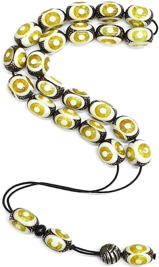 Roloi Komboloi Ebony Worry Beads Multicolour 30cm