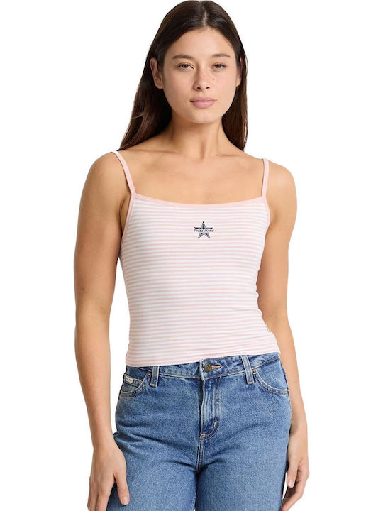 Guess Women's Blouse Cotton Sleeveless Striped ...