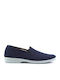 Πάνινα Ανδρικά Slip-On Μπλε
