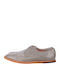 Men's Leather Casual Shoes Gray