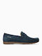 Leder Herren Freizeitschuhe Anatomisch Blau