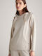 Sweatshirt with Hood Ecru