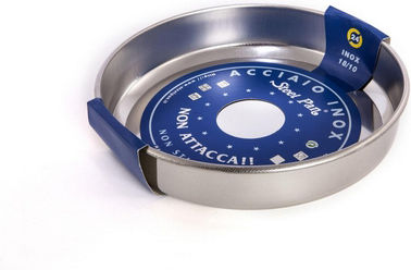 Steel Pan Backform aus Rostfreiem Stahl 32cm