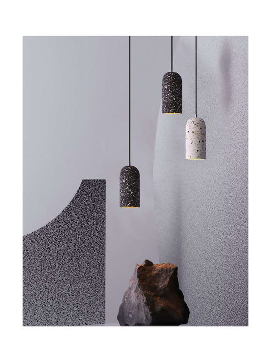 Atman Verstellbar Hängelampe Schwarz mit Fassung E27