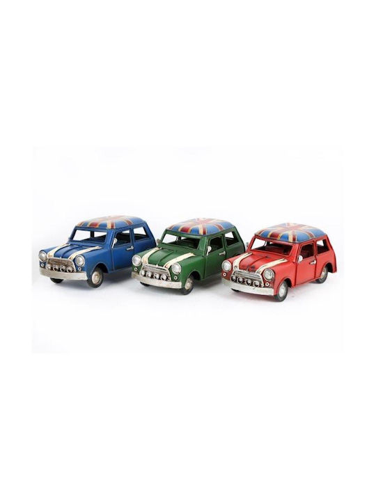 Atmosphera Antique Decorative Miniature Car Metallic Mini Cooper 16x8cm