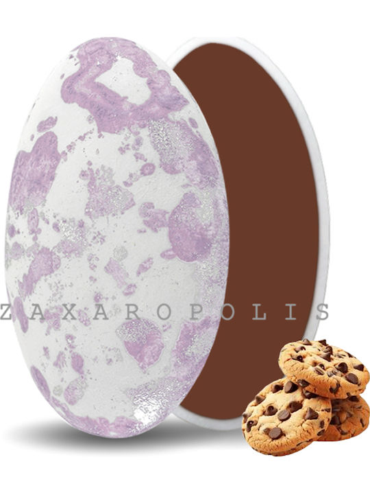 Zaxaropolis Jordan Almonds Choco Splash in Standard Shape with Chocolate Flavour Lilac 1000gr