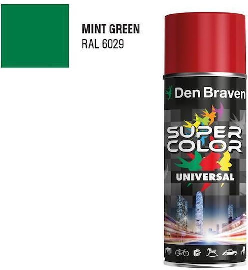 Bostik Spray Paint Acrylic High Temperature with Metallic Effect Green Green 400ml