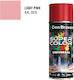 Bostik Spray Farbe Acryl Hochtemperatur mit Metallisch Effekt Pink Rosa 400ml