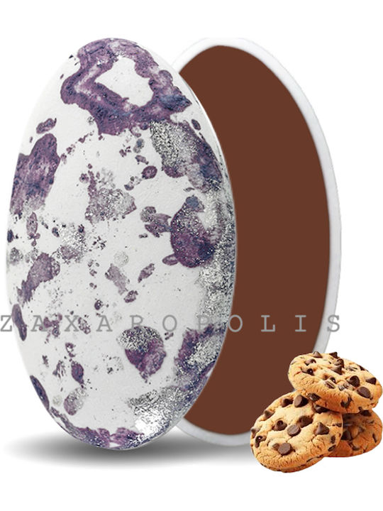 Zaxaropolis Jordan Almonds Choco Splash in Standard Shape with Chocolate Flavour Purple 1000gr